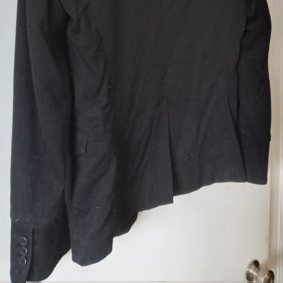 DIESEL - Leather collar blazer- Sz L - Picture 5 of 13